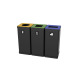Poubelle de tri sélectif 50L