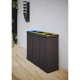 Poubelle de tri sélectif 50L