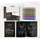 Set Metallic Lettering Color Experience