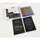Set Metallic Lettering Color Experience