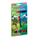 Etui 12 crayons de couleurs Double