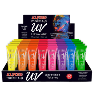Display 40 tubes make up UV