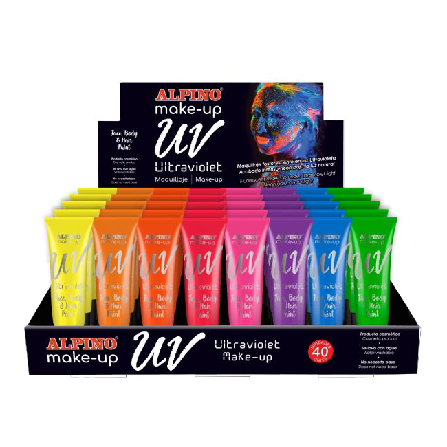 Display 40 tubes make up UV