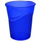 Corbeille Happy Bleu 14L