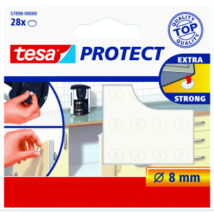 Protect - Patins anti-bruit/anti-dérapants 8mm