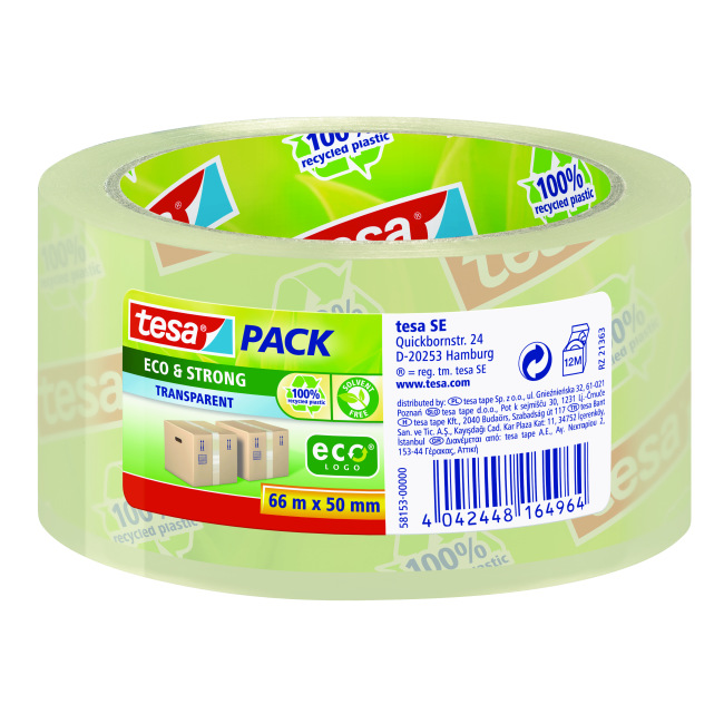 tesapack Eco & Strong 66m x 50mm