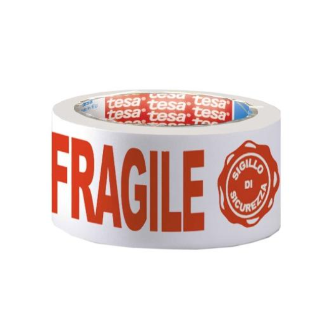 Ruban adhésif "Fragile" 66m x 50mm