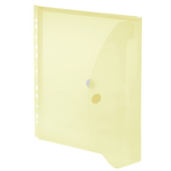 Pochette-enveloppe velcro A4 avec perforation
