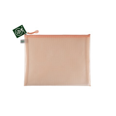 Pochette ZIP sans PVC A4 pastel