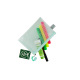 Pochette ZIP sans PVC A6 pastel