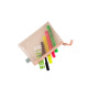 Pochette ZIP sans PVC A6 pastel