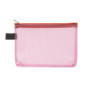 Pochette à tirette en plastique renforcé