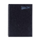 Cahier à spirale et couverture cartonnée A4 Black