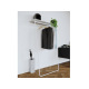 Vestiaire ART blanc + tablette