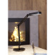 Lampe de bureau téléscopique LEDSCOPE noire