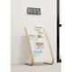 Horloge LED avec contrôle CO2, humidité et température