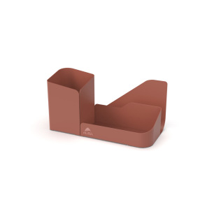 Organisateur de bureau en métal ODTRI terracotta