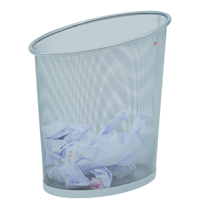 Corbeille à papier en métal Mesh 20L