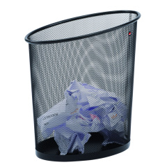 Corbeille à papier en métal Mesh 20L