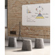 Tabouret ecologique Rdvnimbo en PET