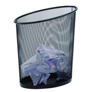 Corbeille à papier en métal Mesh 20L