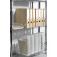 Etagère multifonctions 4 niveaux 120cm