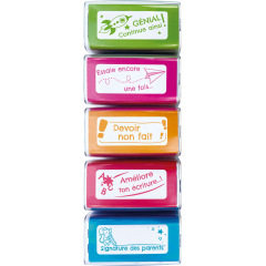 Set cachet scolaire "NIO" FR