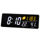 Horloge LED avec contrôle CO2, humidité et température