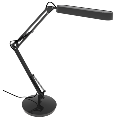 Lampe de bureau téléscopique LEDSCOPE noire