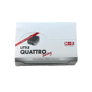 M+R Taille-crayons double Little Quattro Swing noir