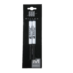 Set 2 marqueurs noirs pour tableau blanc