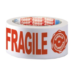 Ruban adhésif "Fragile" 66m x 50mm
