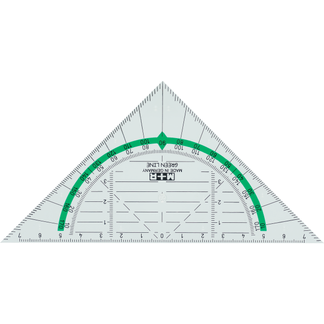 Equerre géometrique Green Line
