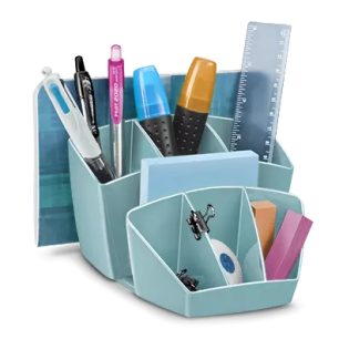 Pot à crayons 8 compartiments Terranova Terracotta