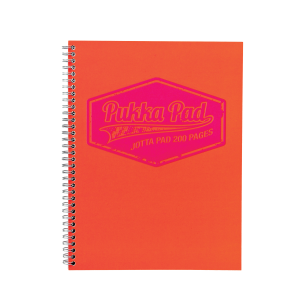Pukka Pad Jotta Notepad NEON Orange A5 Ligné