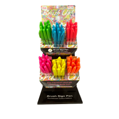 Display Brush Sign Pen FLUO